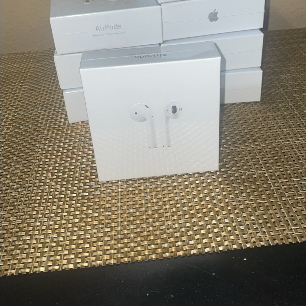 Apple AirPods White Headset with Minimalist Design